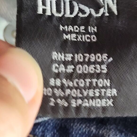 Hudson Krista Super Skinny Jeans 26 Medium Wash NW4072NA Low Rise Stretch - Picture 14 of 17
